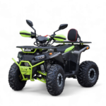 Бензиново atv 150cc bullmax powersport, автоматик, теглич, големи 8″ джанти, led бар, цял стоп, green