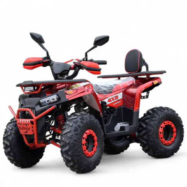 atv 150 кубика bullmax powersport 150cc, r n d автоматик, теглич, цял заден стоп, led бар, red