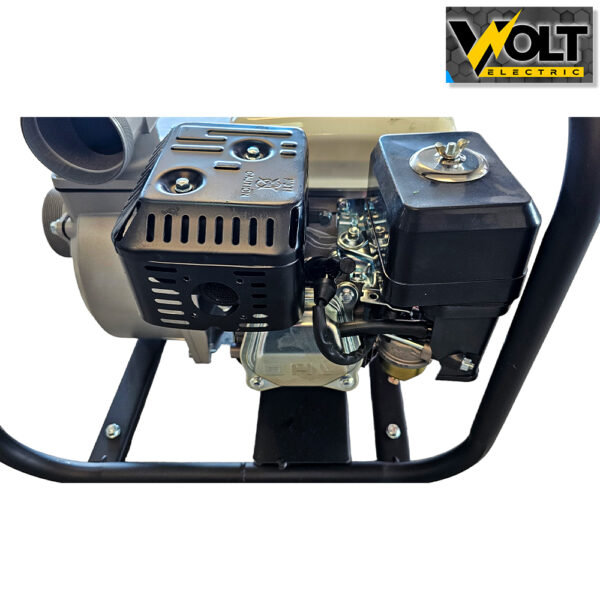 Бензинова водна помпа bullmax wp80, 3 цола, за поливане и отводняване, 7hp, 1000л/мин