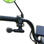 Електрическа триколка max motors x1 1500w, 48v, led, крачна спирачка, аларма, 2+1 места