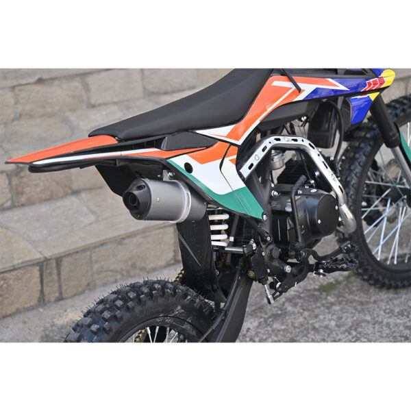 kросов мотор 125 кубика, четиритактов, 19" предна гума, 85км/ч, 7kw, ip54, оранжев