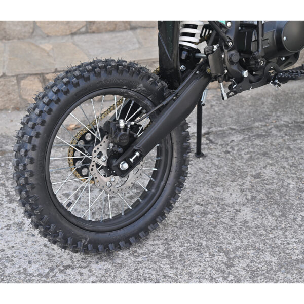 kросов мотор 125 кубика, четиритактов, 19" предна гума, 85км/ч, 7kw, ip54, оранжев