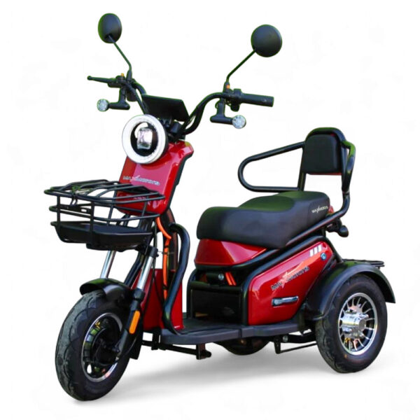 Двуместна електрическа триколка max motors pudding 1800w, ce сертификат