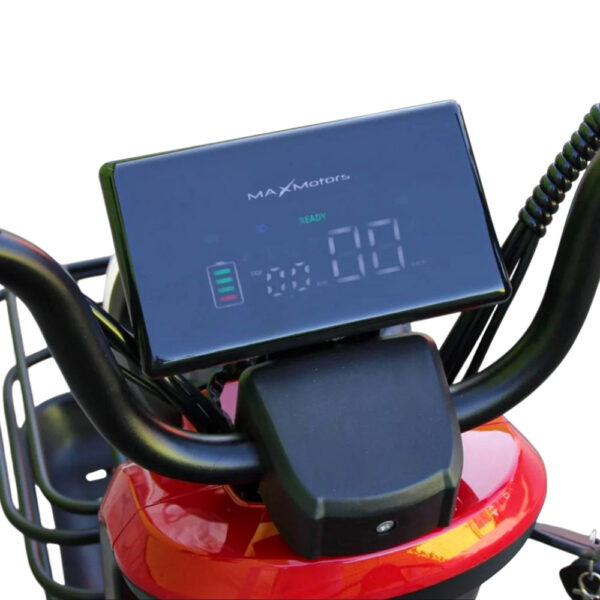 Двуместна електрическа триколка max motors pudding 1800w, ce сертификат