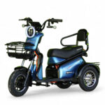 Двуместна електрическа триколка max motors pudding 1800w, ce сертификат