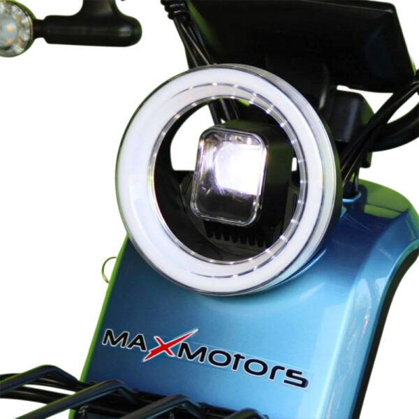 Двуместна електрическа триколка max motors pudding 1800w, ce сертификат
