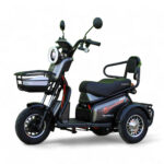 Двуместна електрическа триколка max motors pudding 1800w, ce сертификат
