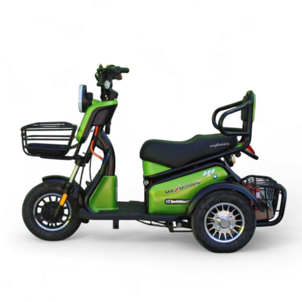Двуместна електрическа триколка max motors pudding 1800w, ce сертификат