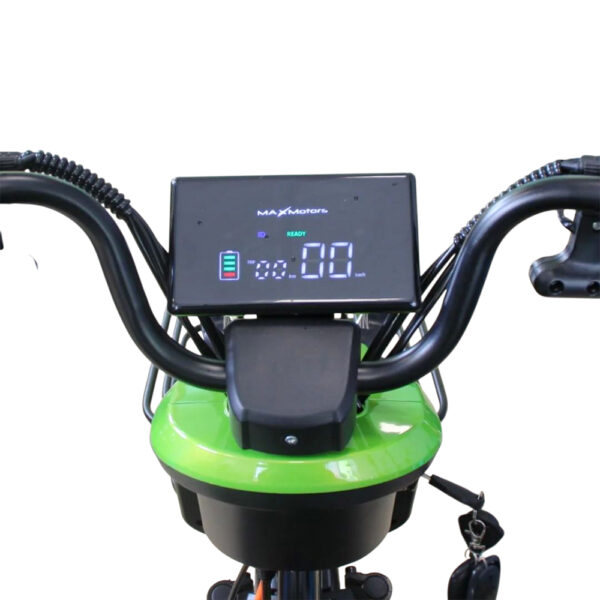 Двуместна електрическа триколка max motors pudding 1800w, ce сертификат