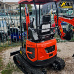 Мини багер laidong ld385, nt e20, 2 тона, с чупеща стрела и навес