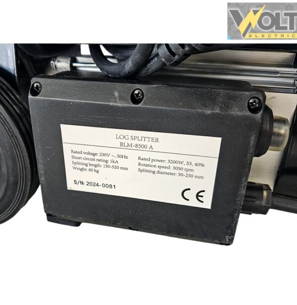 Цепачка за дърва martelli 9.5 тона, 3200w, 4.5hp, хоризонтална, монофазна