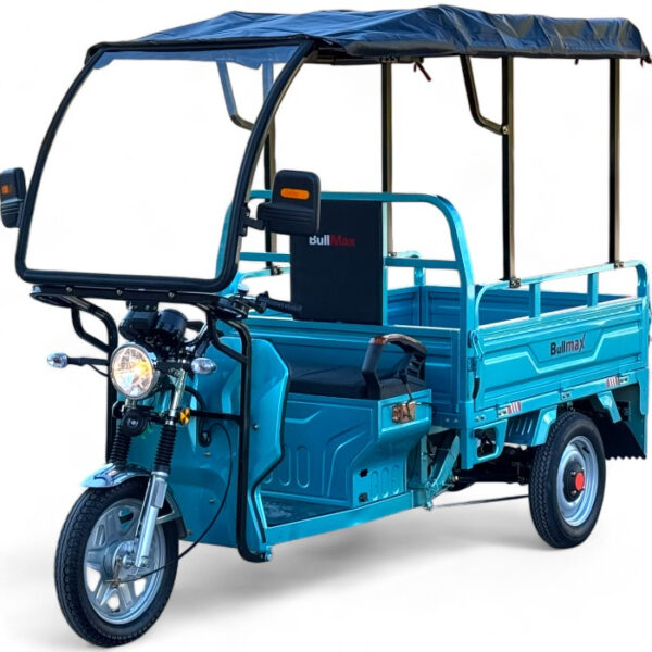 Електрическа карго товарна триколка s 800 с покрив, 2000w, 45ah, 60v, със сертификат