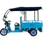 Електрическа карго товарна триколка s 800 с покрив, 2000w, 45ah, 60v, със сертификат