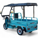 Електрическа карго товарна триколка s 800 с покрив, 2000w, 45ah, 60v, със сертификат