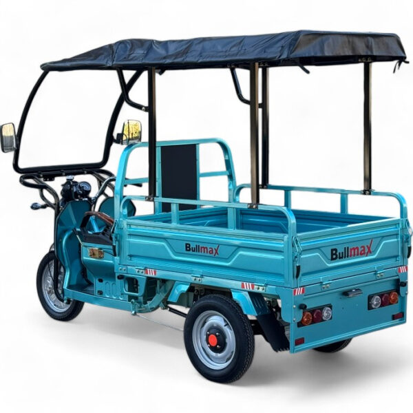 Електрическа карго товарна триколка s 800 с покрив, 2000w, 45ah, 60v, със сертификат