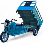 Електрическа карго товарна триколка s 800 с покрив, 2000w, 45ah, 60v, със сертификат