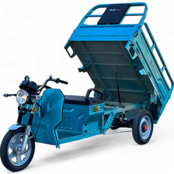 Електрическа карго товарна триколка s 800 с покрив, 2000w, 45ah, 60v, със сертификат