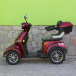 Електкрическа четириколка max motors fm4, 1500w, 60v, 20ah, червен металик