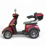 Електкрическа четириколка max motors fm4, 1500w, 60v, 20ah, червен металик