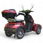 Електкрическа четириколка max motors fm4, 1500w, 60v, 20ah, червен металик
