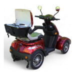 Електкрическа четириколка max motors fm4, 1500w, 60v, 20ah, червен металик