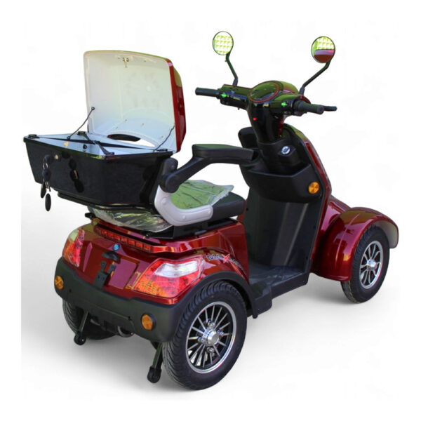 Електкрическа четириколка max motors fm4, 1500w, 60v, 20ah, червен металик