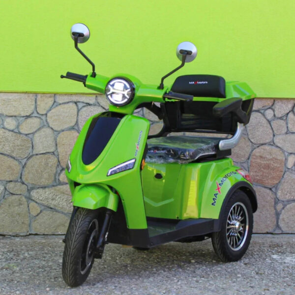 Електрическа триколка max motors fm1 1500w, 60v, 20ah, червен металик (Копие)