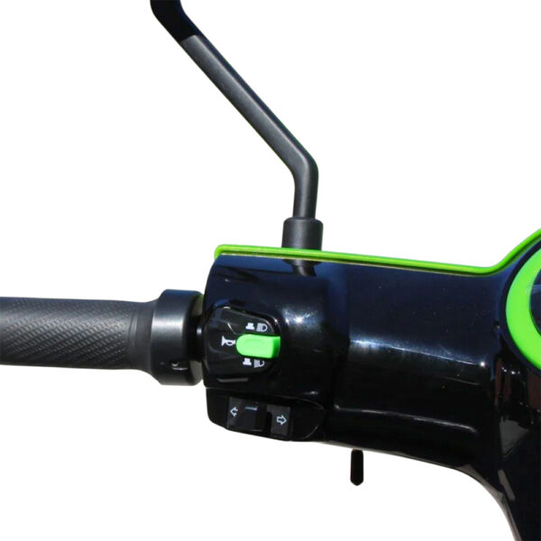 Електрическа триколка max motors fm1 1500w, 60v, 20ah, електриково зелено, металик