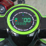 Електрическа триколка max motors fm1 1500w, 60v, 20ah, електриково зелено, металик