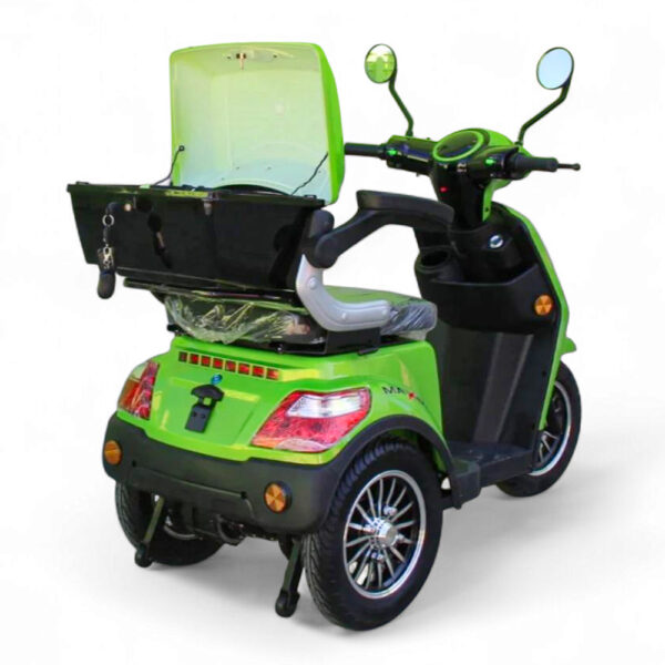 Електрическа триколка max motors fm1 1500w, 60v, 20ah, електриково зелено, металик