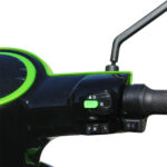 Електрическа триколка max motors fm1 1500w, 60v, 20ah, електриково зелено, металик