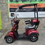 Електрическа четириколка с покрив max motors fm4 blue (1500w, 60v, 20ah)