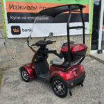Електрическа четириколка с покрив max motors fm4 blue (1500w, 60v, 20ah)