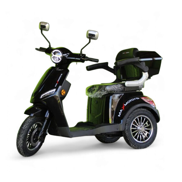 Електрическа триколка max motors fm1 1500w, 60v, 20ah, електриково зелено, металик (Копие)