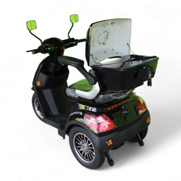 Електрическа триколка max motors fm1 1500w, 60v, 20ah, електриково зелено, металик (Копие)