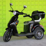 Електрическа триколка max motors fm1 1500w, 60v, 20ah, електриково зелено, металик (Копие)