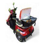 Електрическа триколка max motors fm1 1500w, 60v, 20ah, червено бордо