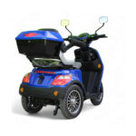 Електрическа триколка max motors fm1 1500w, 60v, 20ah, син металик