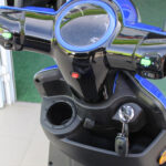 Електрическа триколка max motors fm1 1500w, 60v, 20ah, син металик