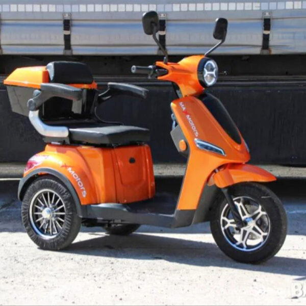 Електрическа триколка max motors fm1 1500w, 60v, 20ah, черна перла (Копие)