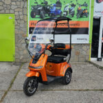 Електрическа четириколка с покрив max motors fm1, оранжева (1500w, 60v, 20ah)