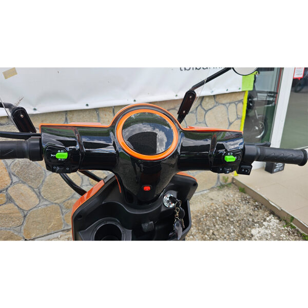 Електрическа четириколка с покрив max motors fm1, оранжева (1500w, 60v, 20ah)