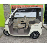Триместна електрическа триколка max motors luxury bus ivory white (1500w, 60v, 20ah)