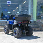 Двуместно бензиново atv bullmax zigo 150cc, полуавтомат, с теглич, синьо, 55km/h