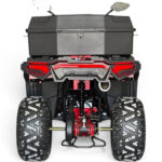 Двуместно бензиново atv bullmax zigo 150cc, червен цвят, с теглич. 7500rpm, 55km/h