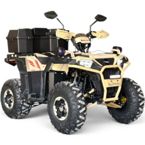 Двуместно бензиново atv bullmax zigo 150cc, цвят desert sand, с теглич. 7500rpm, 55km/h
