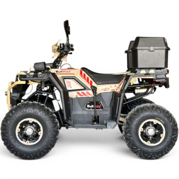 Двуместно бензиново atv bullmax zigo 150cc, цвят desert sand, с теглич. 7500rpm, 55km/h