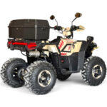 Двуместно бензиново atv bullmax zigo 150cc, цвят desert sand, с теглич. 7500rpm, 55km/h