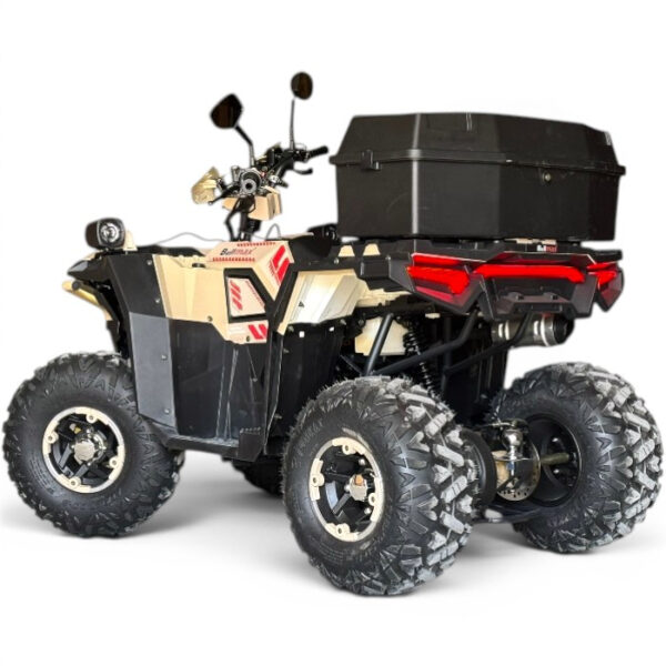 Двуместно бензиново atv bullmax zigo 150cc, цвят desert sand, с теглич. 7500rpm, 55km/h