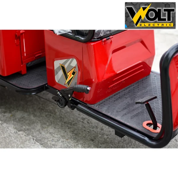 Двуместна карго електрическа триколка volt energy a10 1500w, 48v, 20ah, зелен металик